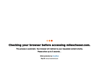 mileschaser.com screenshot