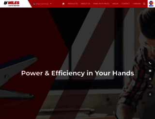 milesincorporation.com screenshot