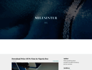 milesinter.weebly.com screenshot