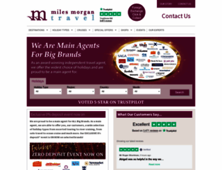 milesmorgantravel.co.uk screenshot