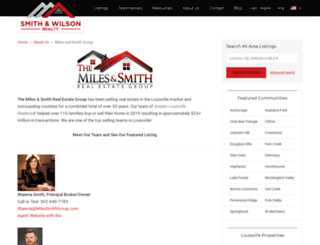 milessmithgroup.com screenshot