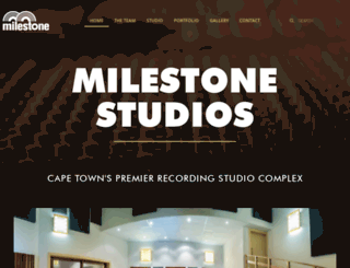 milestones.co.za screenshot