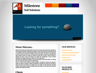 milestonesoftsolutions.com screenshot