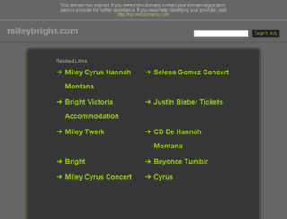mileybright.com screenshot