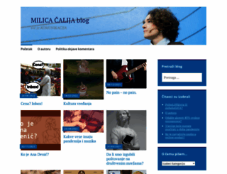 milicacalija.wordpress.com screenshot