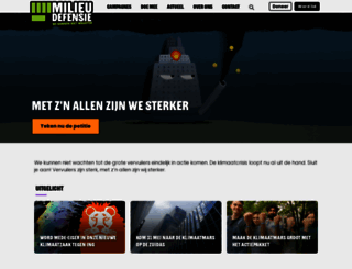 milieudefensie.nl screenshot