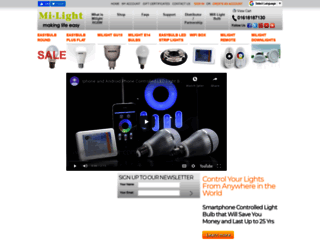 milight.com screenshot