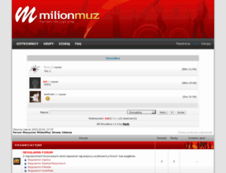 milionmuz.pl screenshot