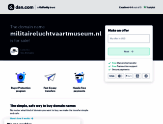 militaireluchtvaartmuseum.nl screenshot