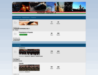 militari2.forumfree.it screenshot