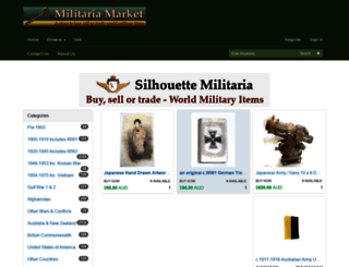 militaria-market.com screenshot