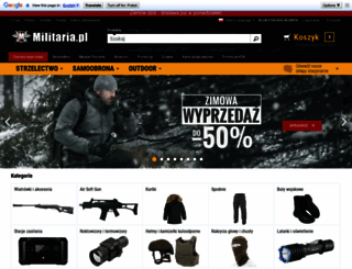 militaria-shop.pl screenshot
