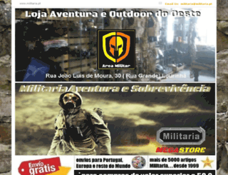 militaria.pt screenshot