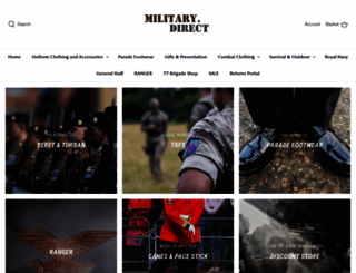 military-direct.myshopify.com screenshot