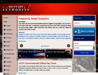 militaryauthority.com screenshot