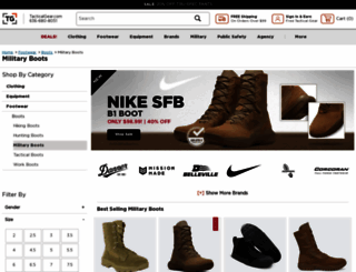 militaryboots.com screenshot