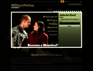 militarydatingagency.com screenshot
