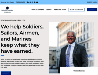 militarydefender.com screenshot