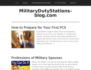 militarydutystations-blog.com screenshot