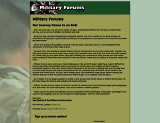 militaryforums.co.uk screenshot