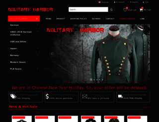 militaryharbor.com screenshot