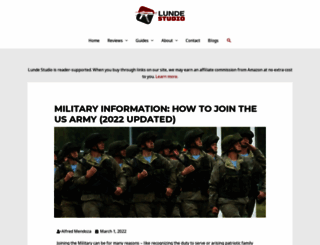 militaryinfo.com screenshot