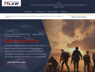 militarylawyers.com screenshot