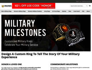 militarymilestones.com screenshot