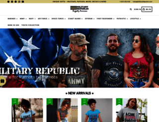 militaryrepublic.com screenshot