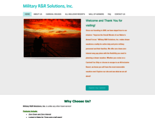 militaryrrsolutions.com screenshot