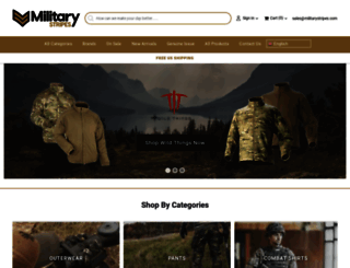militarystripes.com screenshot