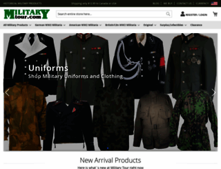 militarytour.com screenshot