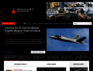 militarywatchmagazine.com screenshot