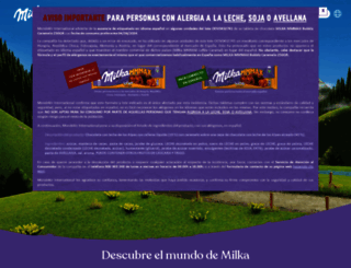 milka.es screenshot