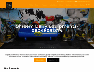 milkingmachines.in screenshot