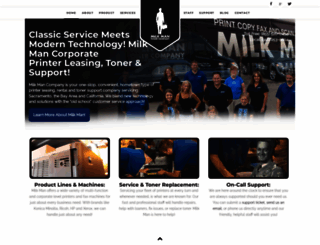 milkmancompany.com screenshot