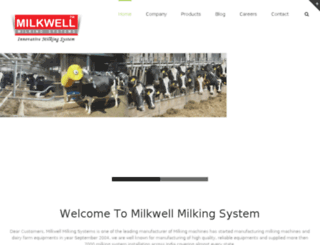 milkwell.in screenshot