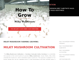 milkymushroomcultivation.co.in screenshot