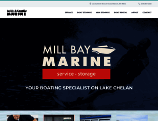 millbaymarine.com screenshot