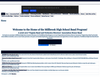 millbrookperformingarts.com screenshot