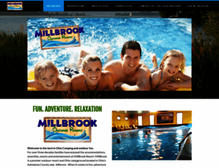 millbrookresortohio.com screenshot
