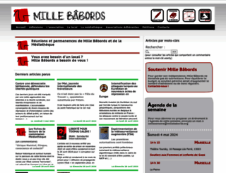 millebabords.org screenshot