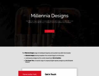 millennia-designs.com screenshot