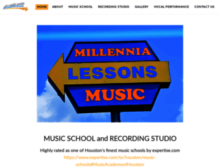 millennia-music.com screenshot