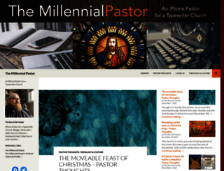 millennialpastor.wordpress.com screenshot