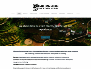 millennium-destinations.com screenshot