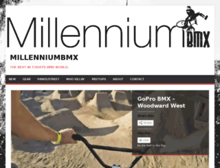millenniumbmx.com screenshot