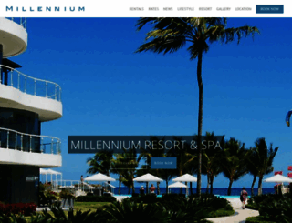 millenniumcabarete.com screenshot