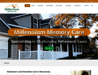 millenniummemorycare.com screenshot