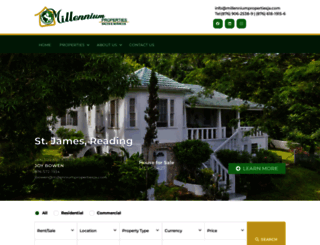 millenniumpropertiessalesandservices.com screenshot